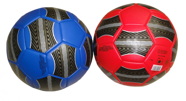X Мяч футбольный PU размер 5 330 г 3 цвета 62-10