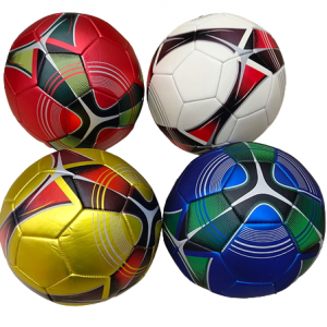 X Мяч футбольный PU размер 5 330 г 4 цвета Q46-13