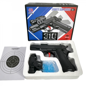 X Пистолет пневматика с прицелом в коробке 310
