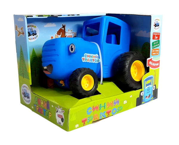Х Мультгерой игрушка синий трактор 0488-261Q