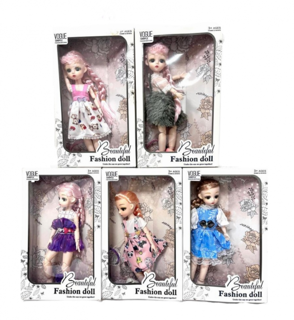 X Кукла шарнирная Fashion doll NO.KB12