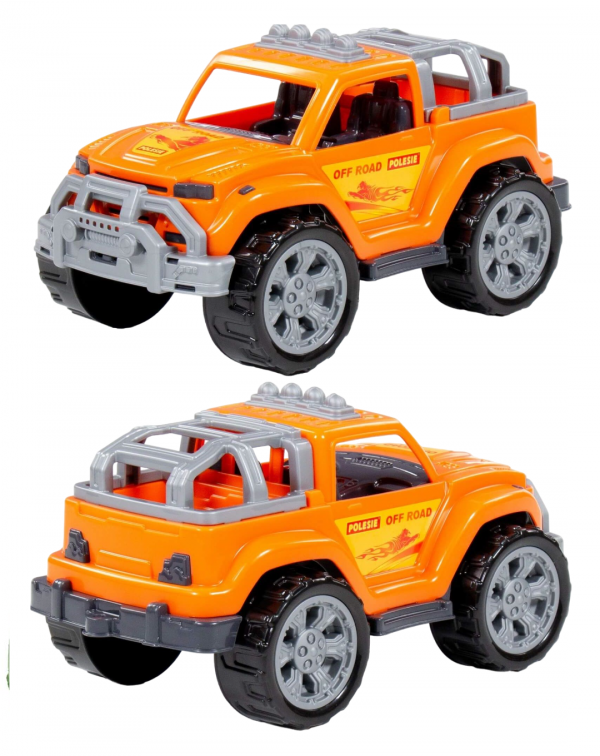 Автомобиль "Легионер" (оранжевый) (в сеточке)