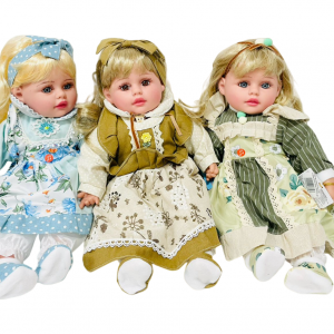 Х Мягкая игрушка Кукла в платье МИКС 50 см WW131-20